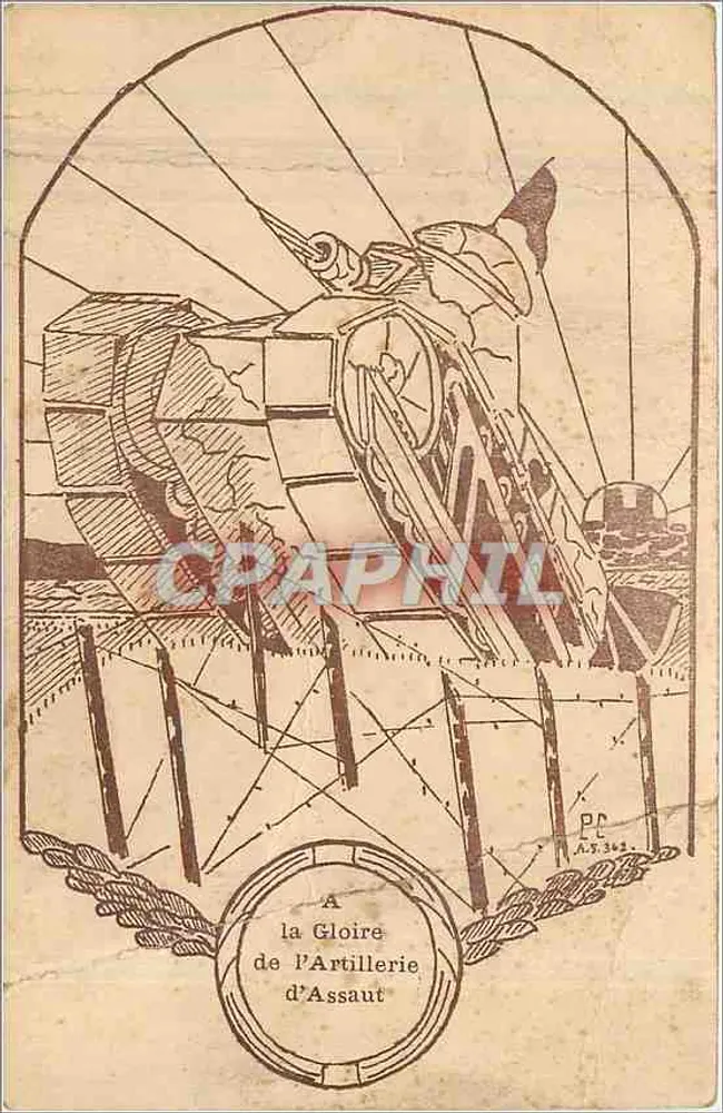 Assault Artillery — In Ehren der Assault Artillerie — PC A.S. 362 - Vorderseite