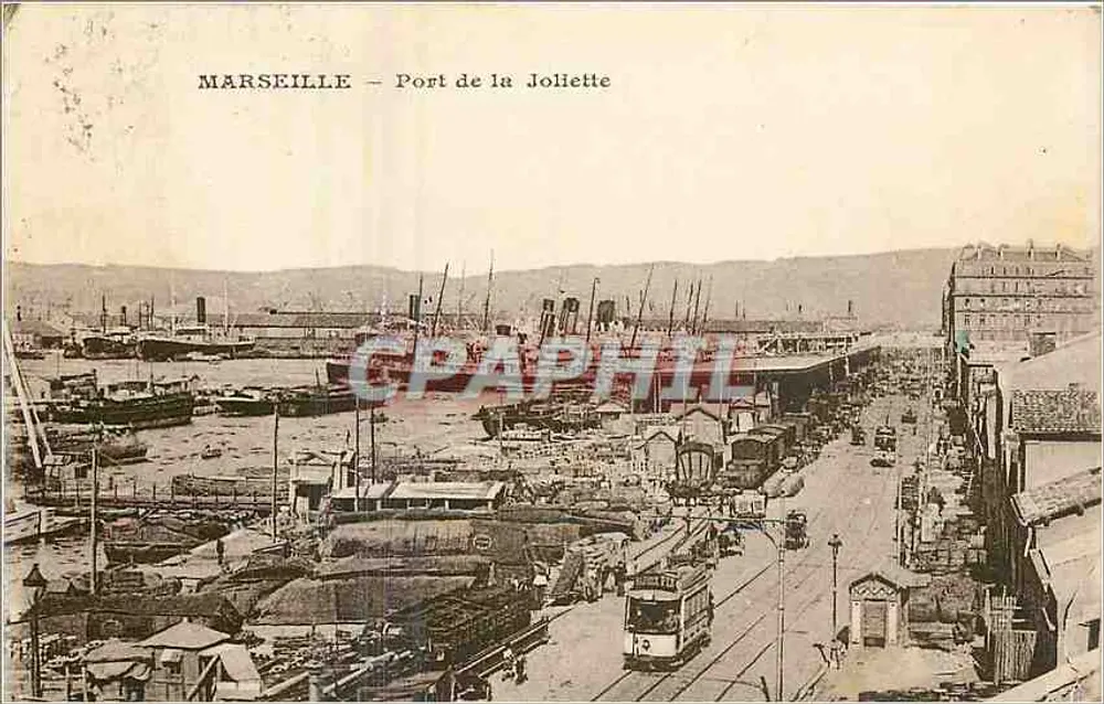 Marseille — Port de la Joliette — Éditeur non identifié - Recto