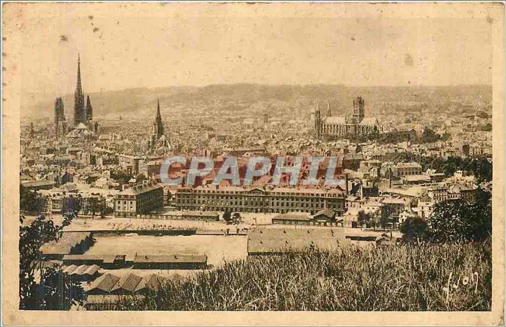 Rouen — Vue générale — Les Éditions d'Art 'Rouen' n°126 - Recto