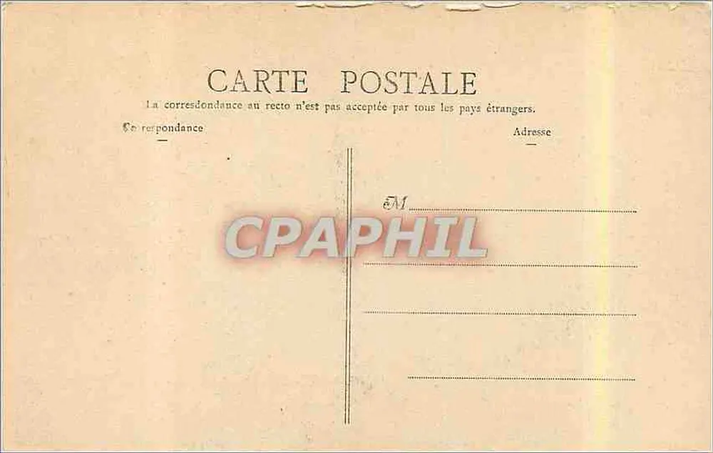 A ABBEY DE SAINT-DENIS — A Cripta. Estátua da Força - Verso
