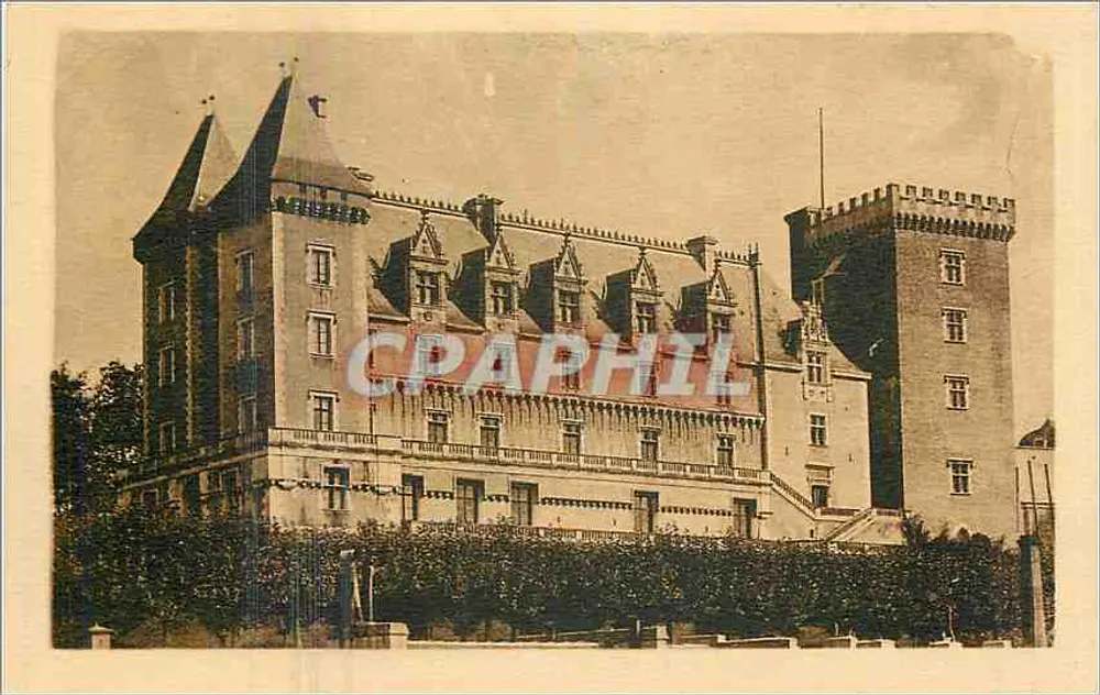Pau — Il Castello di Enrico IV — Carrand & Cie, editore - Recto