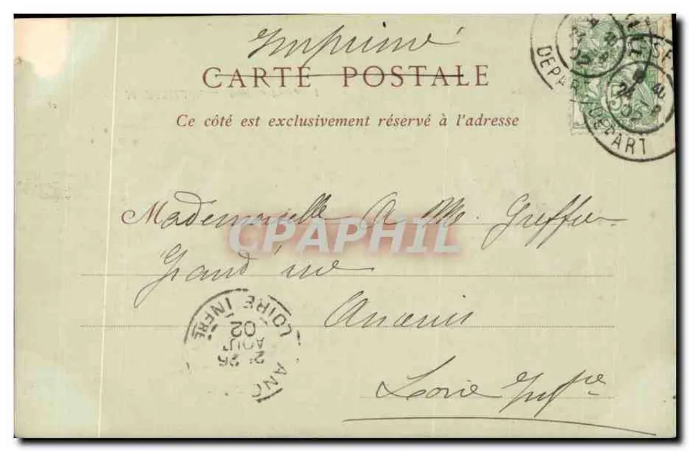 Marseille — Provençaanse wagen — Collecties ND. Fot. n°42 - Achterkant