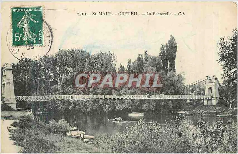 St-Maur - Créteil — La Passerelle — G.J. - Voorkant