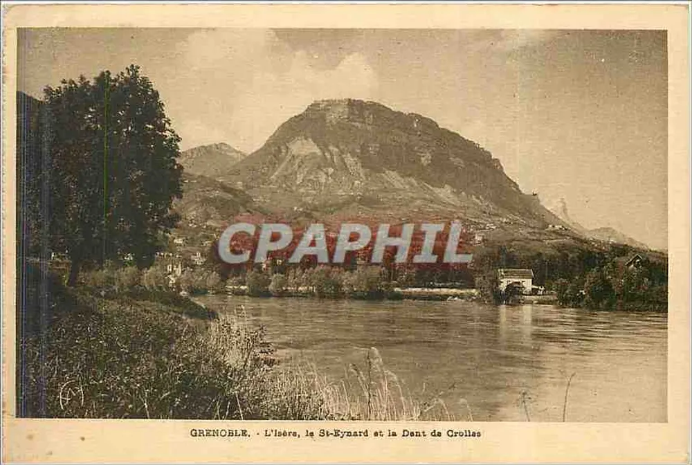Grenoble - L'Isère, o St-Eynard e a Dent de Crolles — Martinetto Frères - Frente