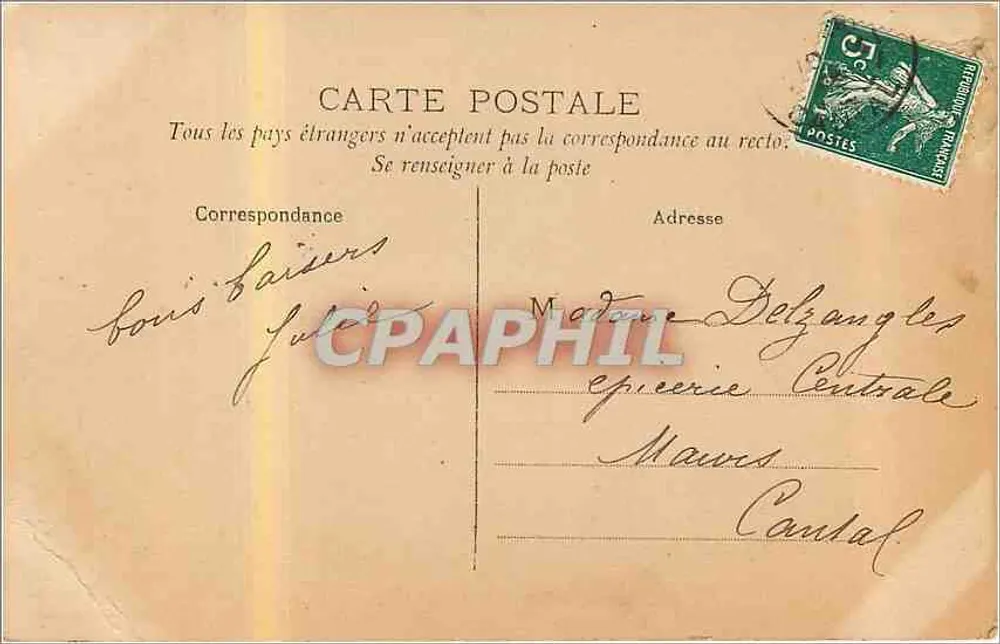 Menina com cesto de ovos de Páscoa — Le Normand, n°4090 - Verso