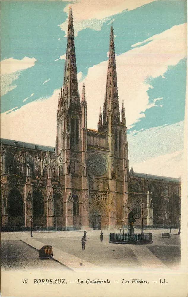 Bordeaux — A Catedral — As Flechas — LL - Frente