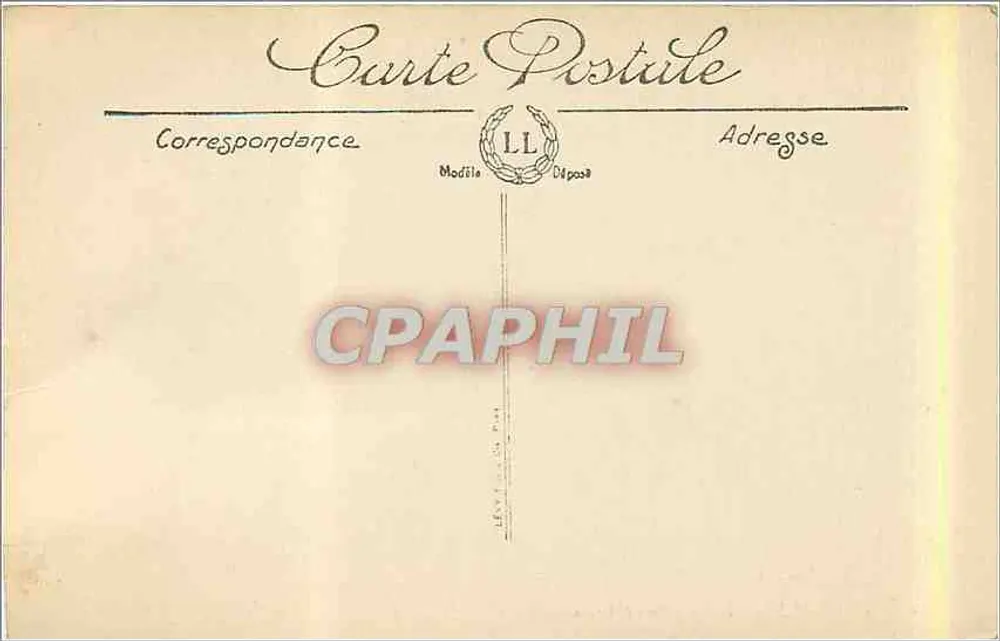 Bordeaux — A Igreja de Santa Cruz — LL - Verso