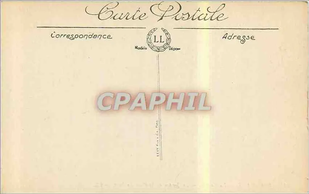 Bordeaux — La Bastide — Le Jardin de la Place du Pont — LL, n°217 - Verso