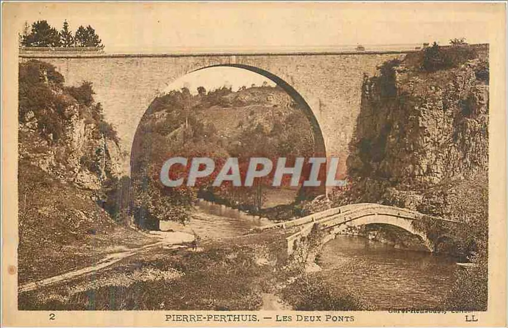 Pierre-Pérthuis — Les Deux Ponts — Gurer-Henriades, editor LL - Frente