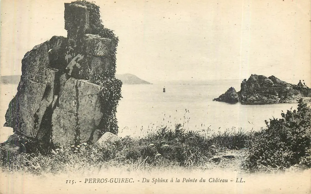 Perros-Guirec - Do Esfinge à Ponta do Castelo - LL. - 115. - Frente