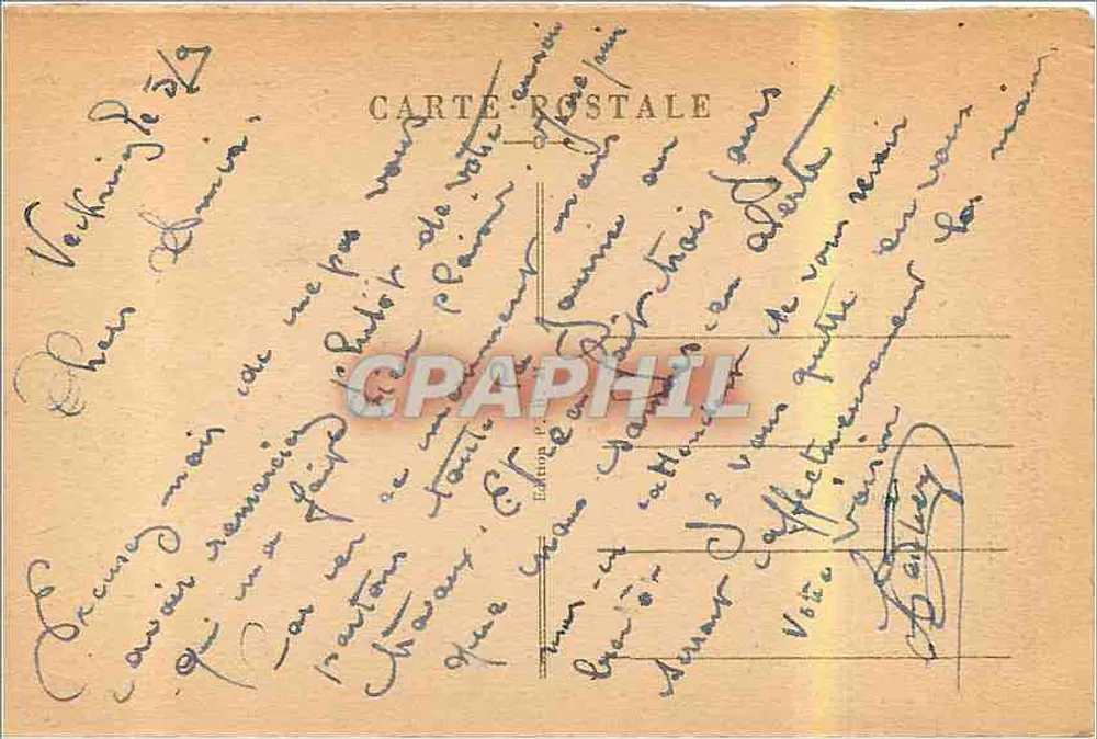 METZ - Palazzo del Generale Governatore — Manuel, n° 107 - Verso