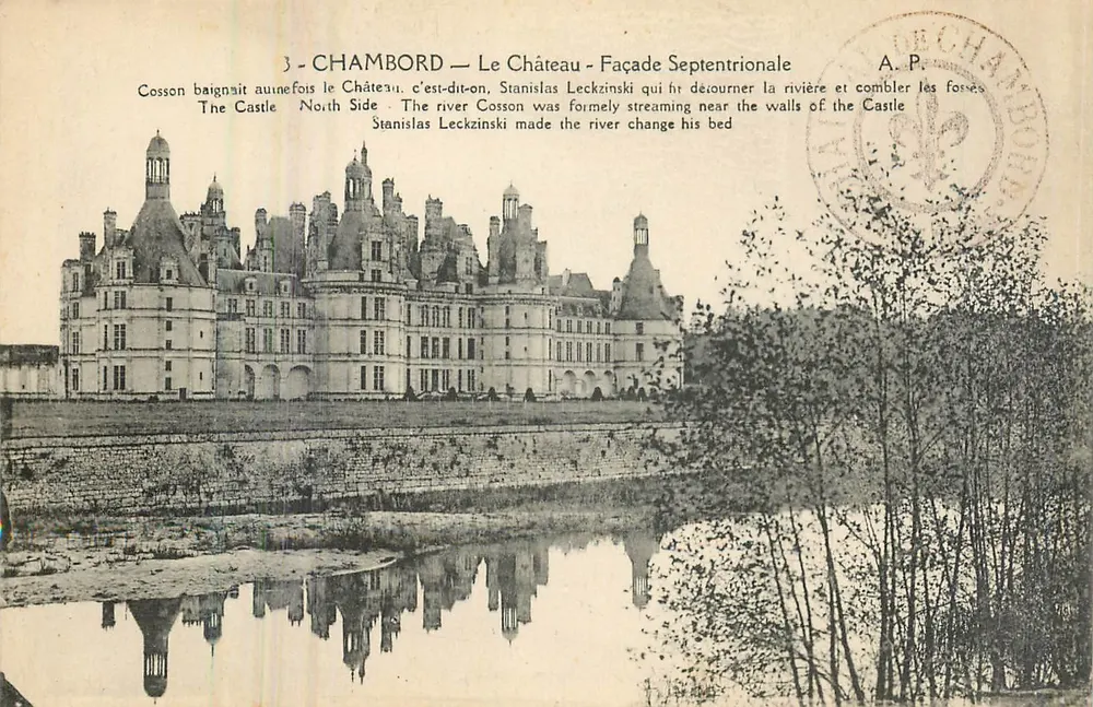 Chambord — Le Château — Façade Septentrionale — A.P. (éditeur) - Recto