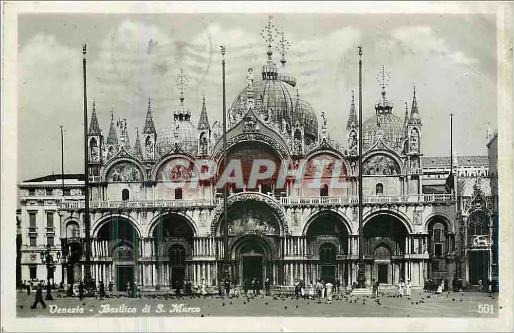 Venezia - Basilica di S. Marco — Grapheil, n° 501 - Recto