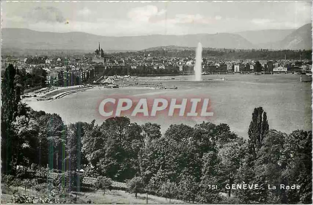 GENÈVE — Port — Fot. Wyd. O. SIFORI, Genewa, nr 151 - Awers