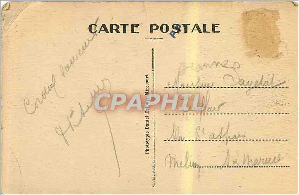 Dijon — O Teatro — D. D. - Verso