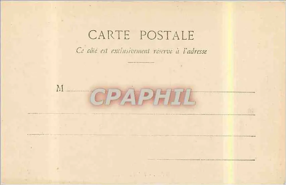Reims — Hotel de Ville — editor não identificado - Verso