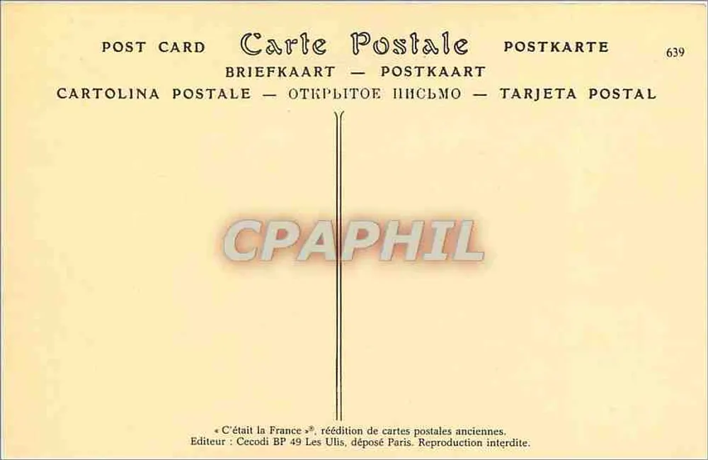CAEN (Calvados) — Beladung von Erzen — Foto und Verlag Mailhaat - Caen - Rückseite