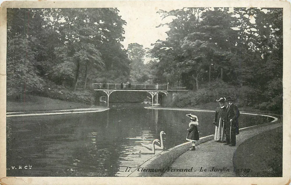 Clermont-Ferrand — O Jardim Tazag — V. & C. n°17 - Frente