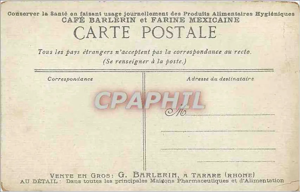 Clermont-Ferrand — O Jardim Tazag — V. & C. n°17 - Verso