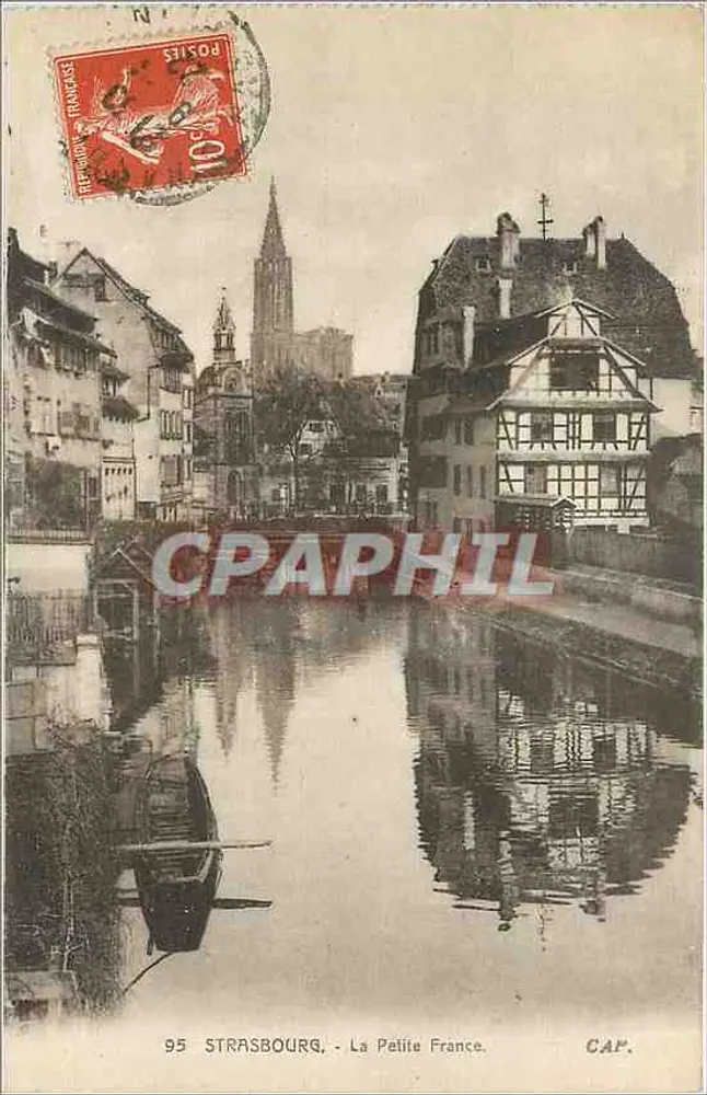 Strasbourg - La Petite France — éditeur CAP, n° 95 - Recto