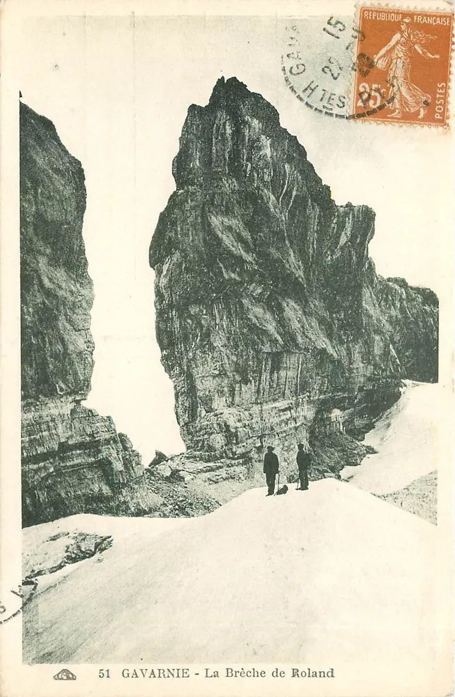Gavarnie - A Brecha de Roland — editor desconhecido, n° 51 - Frente
