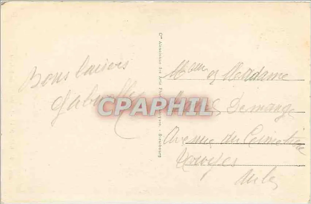 Gavarnie - A Brecha de Roland — editor desconhecido, n° 51 - Verso