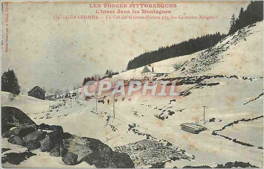 Col de Grosse-Pierre über die Grandes Neiges — Gérardmer — Foto Haneyer & Elifard - Vorderseite