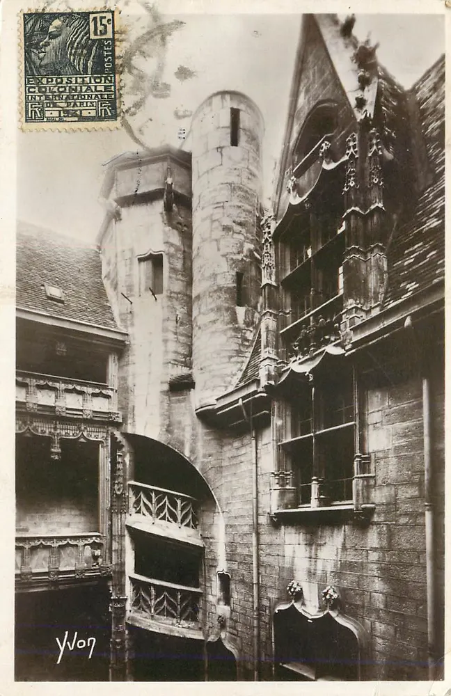 Dijon — Hotel Chambellan — Maison des Ambassadeurs — Editions d'Art Yvon - Vorderseite