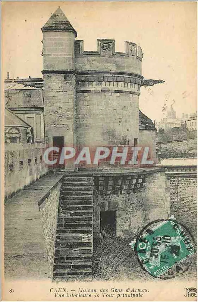 Cafén — Haus der Soldaten. Innensicht. Die Haupttürme — Verleger JNDHOT, Nr. 87 - Vorderseite