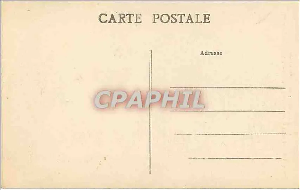 Lacaune-les-Bains (Tarn) — Eine Fontäne auf dem öffentlichen Platz — A.P. - Rückseite