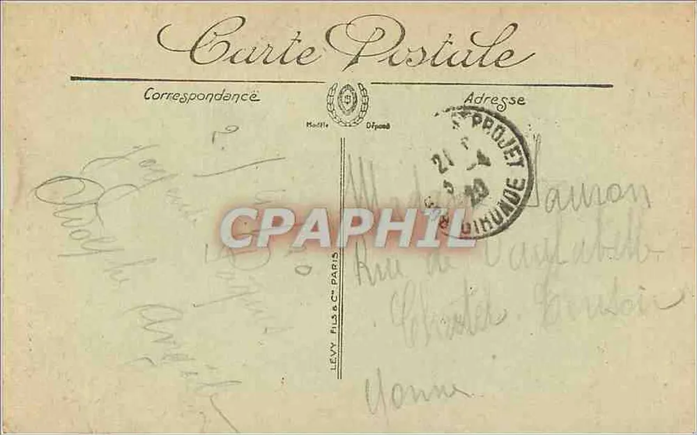 La Tour de la Grosse Cloche — Bordeaux — Maison RiQUARD 105 - Verso
