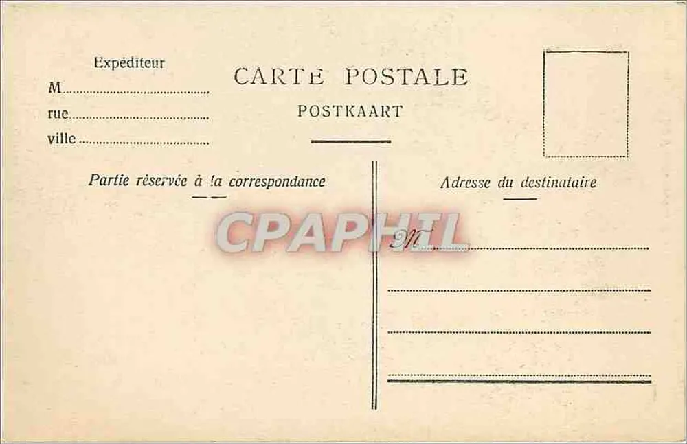 Bruxelas — Manneken Pis — editor anônimo, n° 111 - Verso