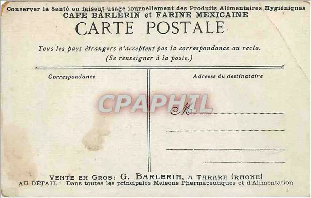 Arles. Portal of Saint Trophime Cathedral — publisher not visible, series number 12 - Back