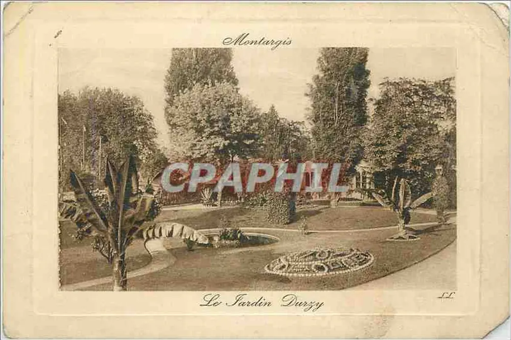O Jardim Darzy — Montargis — editor LL - Frente