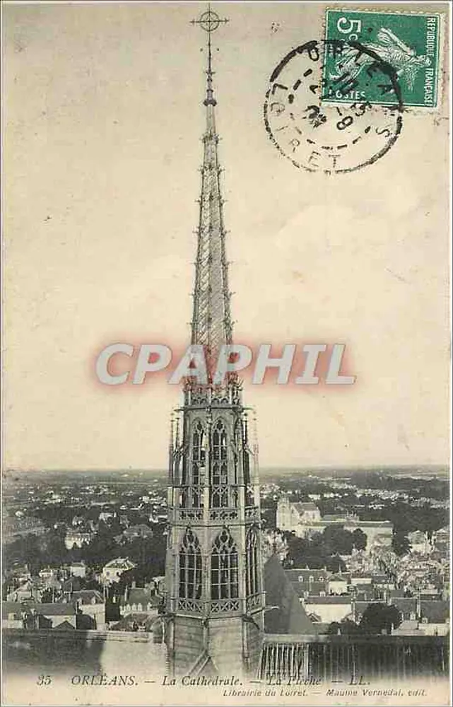 Orléans — A Catedral — Livraria do Loiret — Maunne Vornedal, editor - Frente