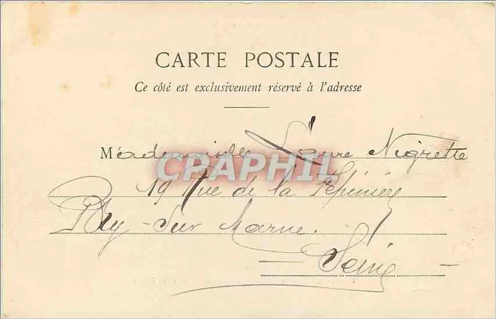 St-Malo - Schloss, Platz und Tor Saint-Vincent — Cote d’Émeraude, Verlag A.B.&C. n°83 - Rückseite