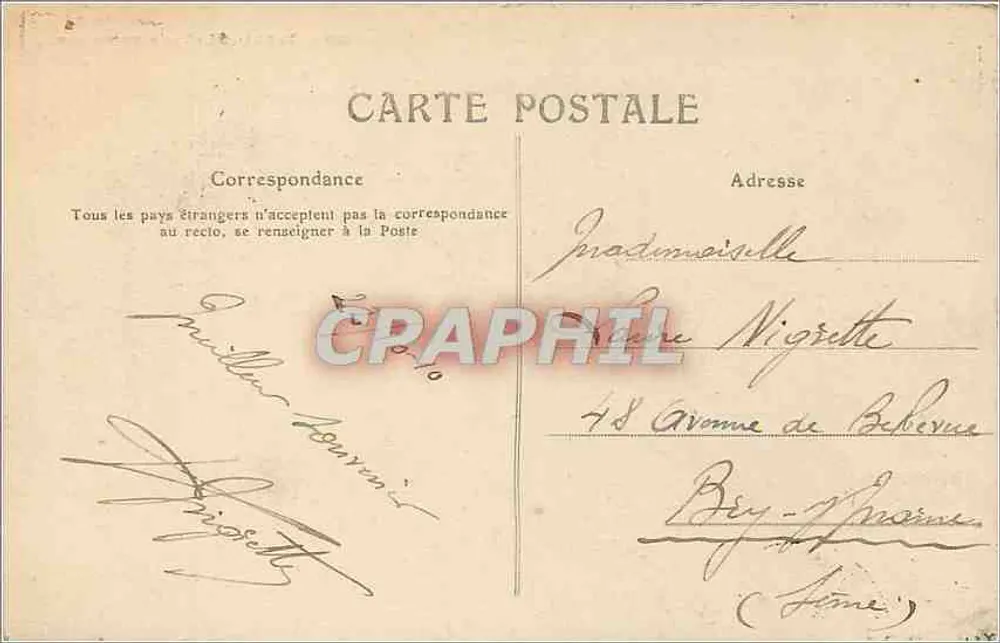 Toulouse — Vista panorâmica — Editor desconhecido, n° 26 - Verso