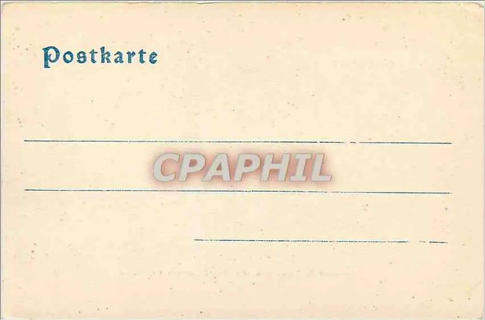 Strasbourg — Rue Empereur Guillaume / Kaiser Wilhelm Straße — éditeur Felix Luib, Strasbourg - Verso