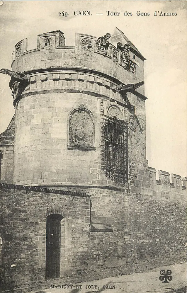 CAEN — Tour des Gens d'Armes — Marigny et Joly, n°249 - Front
