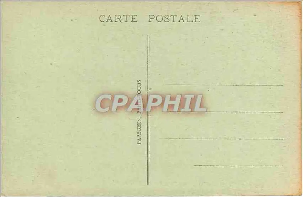 Schloss Blois (Loir-et-Cher) — Prie-Dieu von Henri III — Verlag Papeghin, Paris - Rückseite