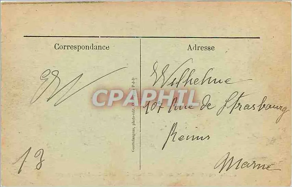 Rodovia do Mont-Dore para a Bourboule (paisagem) — a. d'o. - 866 — editor a. d'o. - Verso