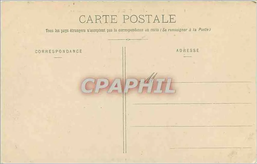 La Bourboule - O Casino Chardon - Auvergne - editor Delamay, Clermont-Ferrand - Verso