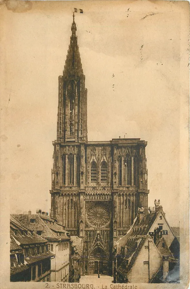 Strasbourg - A Catedral — editor não identificado, n° de série 2 - Frente