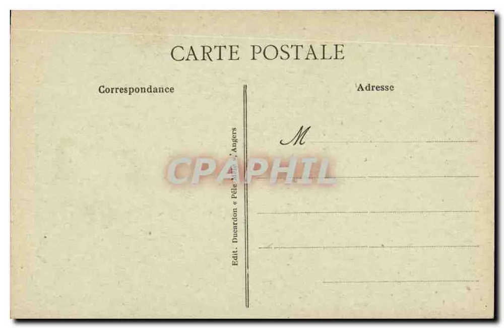 Hüte von Chalonnes-sur-Loire und Saumur — ANJOU — n°66 - Rückseite