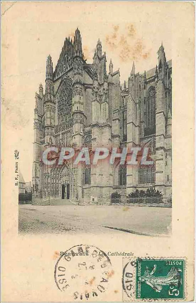 Beauvais — A Catedral — B.F. Paris - Frente