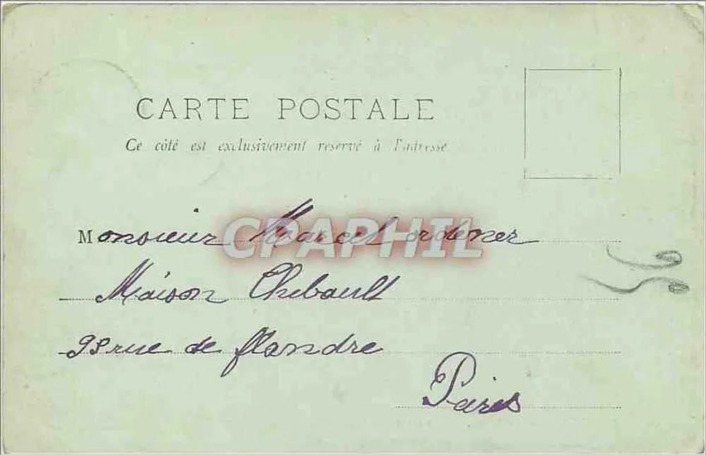 Beauvais — O Museu — A Cour — LL. — Jaques - Verso