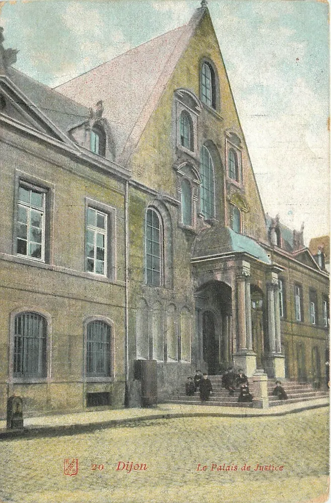 Dijon — Het Paleis van Justitie — Onbekende uitgever, n° 20 - Voorkant