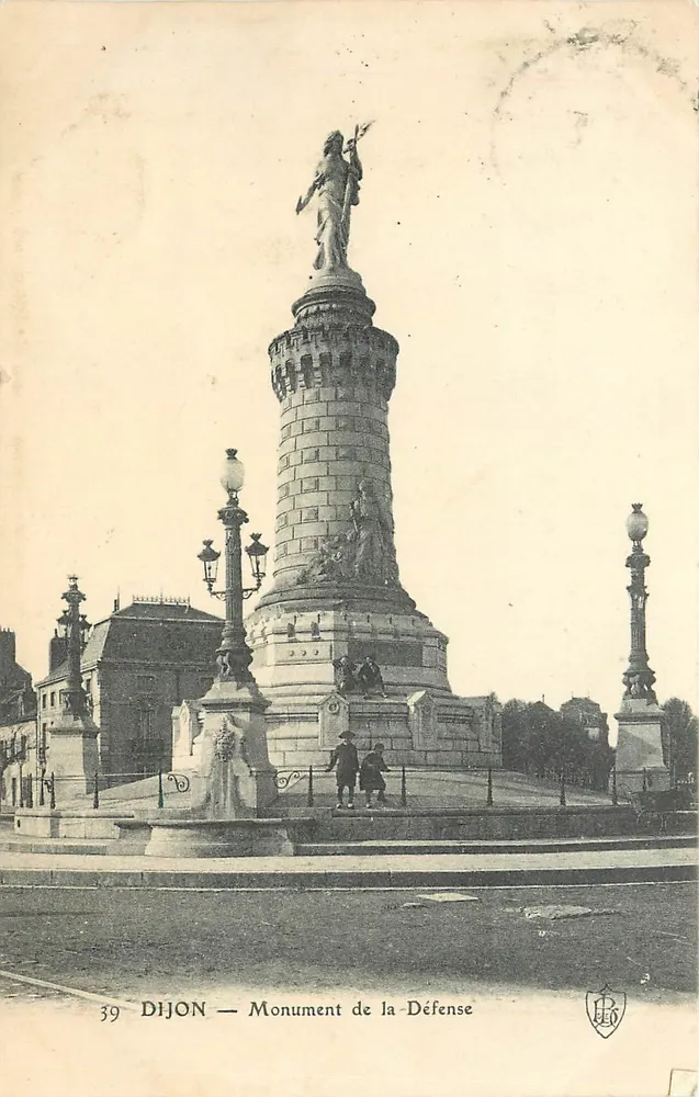 Dijon — Monumento da Defesa — n°39 - Frente
