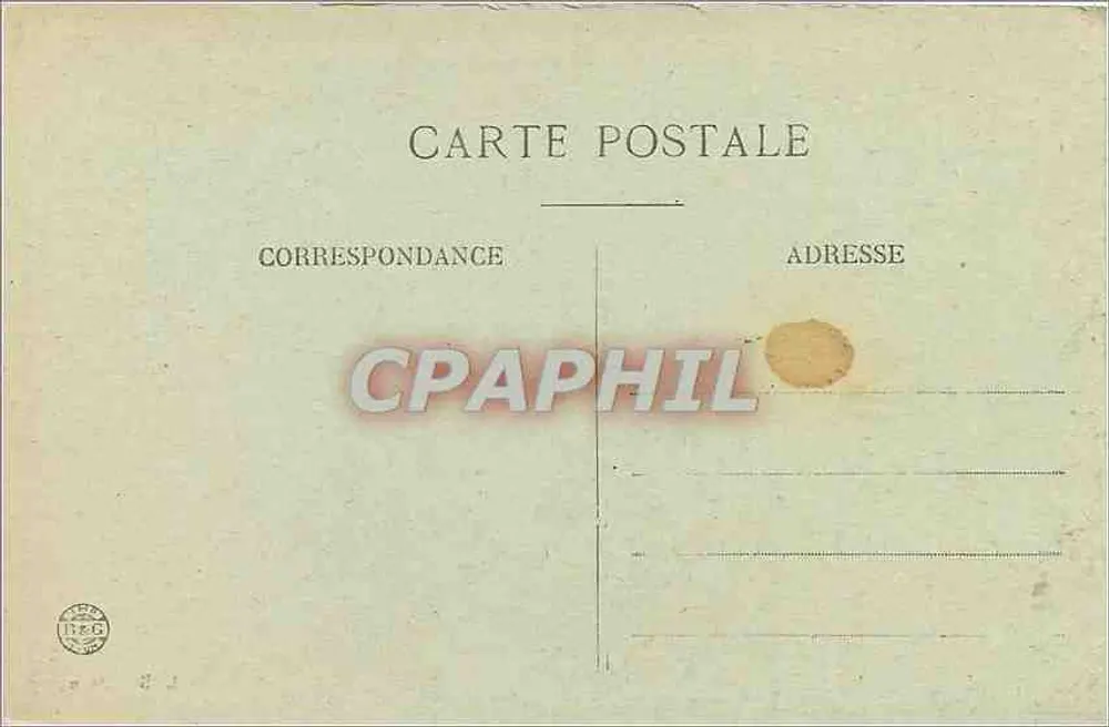 LYON — Pont de la Boucle et Coteau de la Croix-Rousse — I. B. - Lyon - Verso