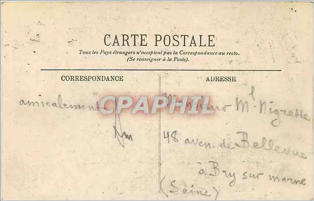 HAUTE-SAVOIE — Les Gorges du Fier — éditeur inconnu, n°7 - Verso